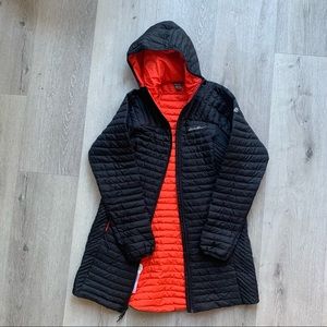 Long black Eddie Bauer puffer